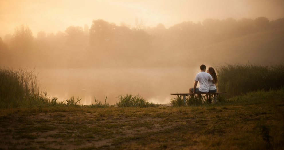 Fall in love. Autumn