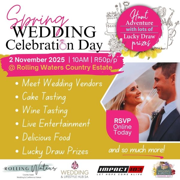 Spring Wedding Celebration Ticket – 2 November 2025